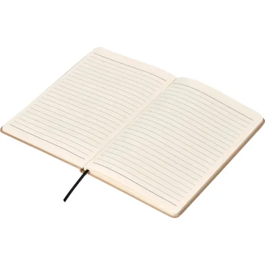 Okiyo FSC-Certified Paper A5 Hard Cover Notebook Open